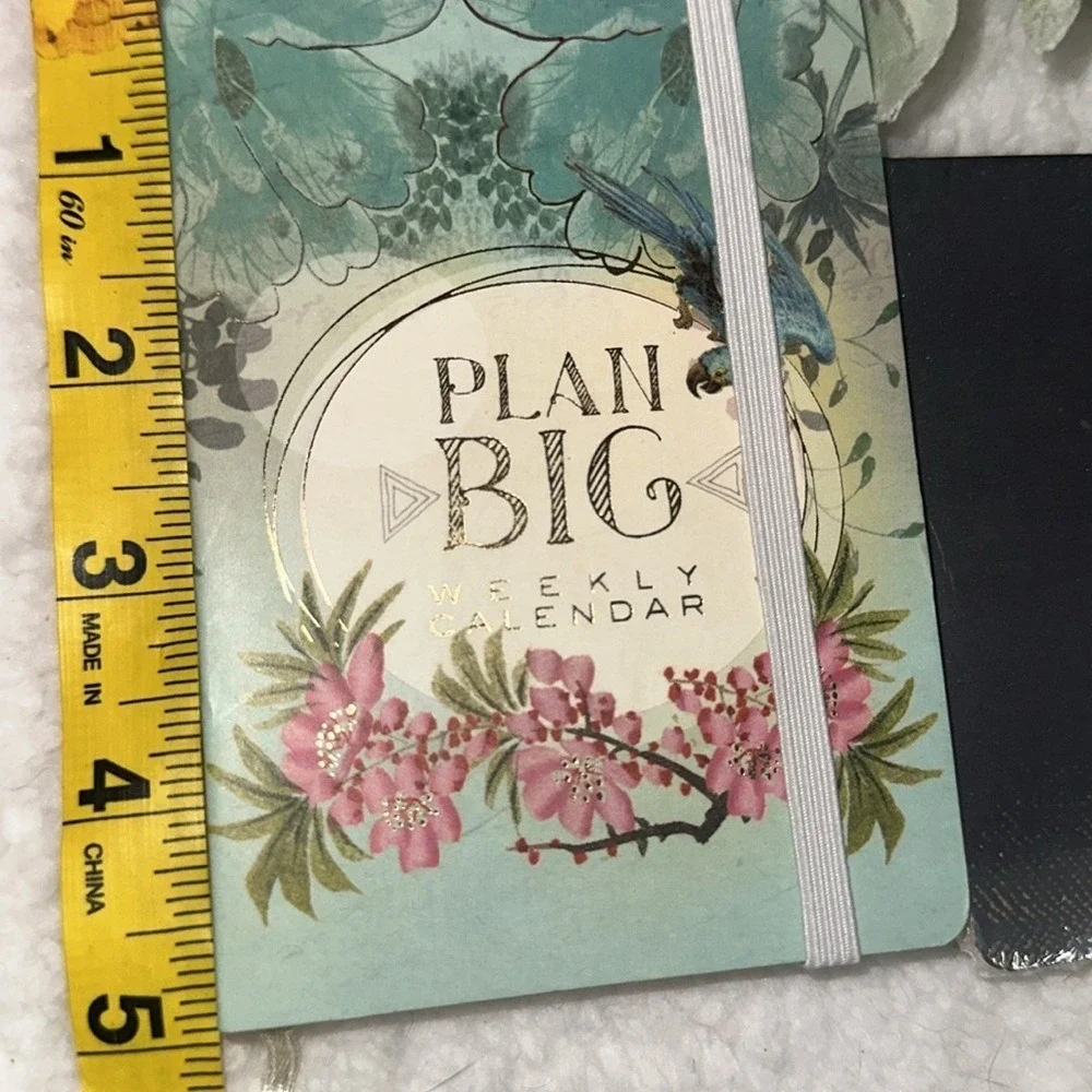 Papaya Art Sun Chaser Pocket Planner and Dreamer Mini Notebook Set Floral Gold